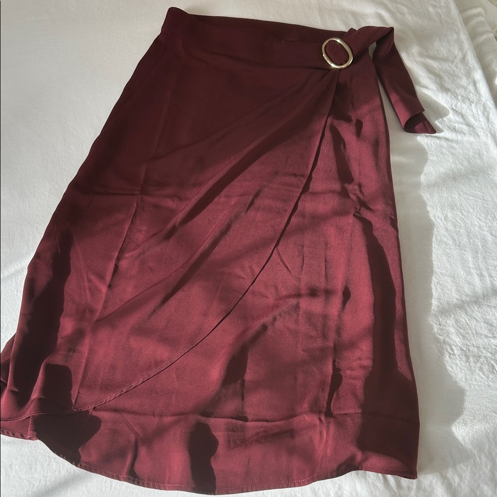 MICHAEL Michael Kors Burgundy Skirt 6